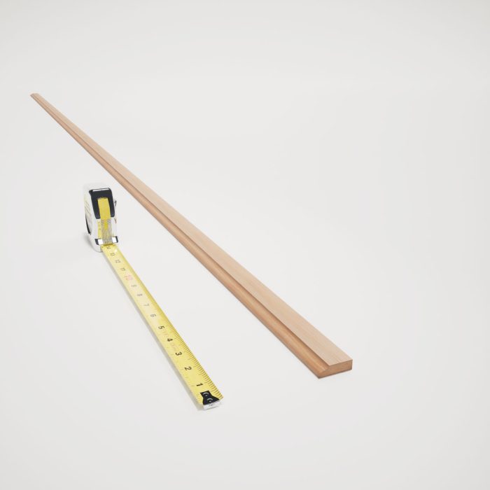 Ekena Millwork WM916 3/8"D X 1 1/4"W X 96"L Americraft Solid Hardwood Stain Grade Ogee Stop Moulding - Image 11