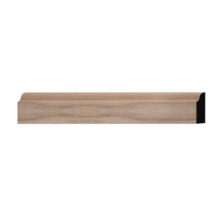 Ekena Millwork WM916 3/8"D X 1 1/4"W X 96"L Americraft Solid Hardwood Stain Grade Ogee Stop Moulding - Image 42