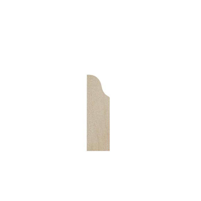Ekena Millwork WM916 3/8"D X 1 1/4"W X 96"L Americraft Solid Hardwood Stain Grade Ogee Stop Moulding - Image 24