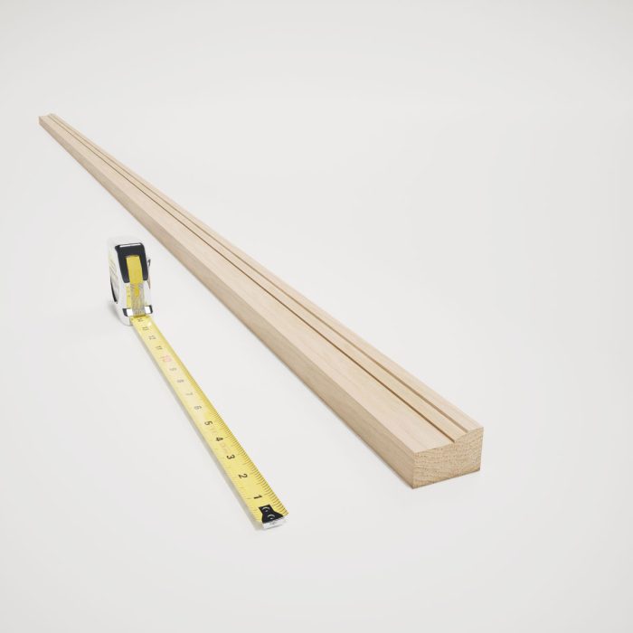 Ekena Millwork WM180 1 1/4"D X 2"W X 96"L Americraft Solid Hardwood Stain Grade Brick Moulding - Image 51