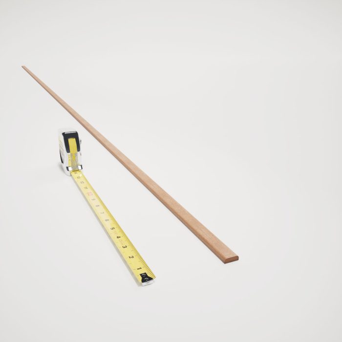 Ekena Millwork WM142 1/4"D X 3/4"W X 96"L Americraft Solid Hardwood Stain Grade Flat Screen Moulding - Image 14