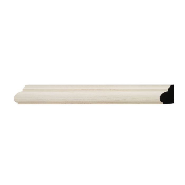 Ekena Millwork WM1207 11/16"D X 7/8"W X 96"L Americraft Solid Hardwood Stain Grade Base Cap Moulding - Image 12