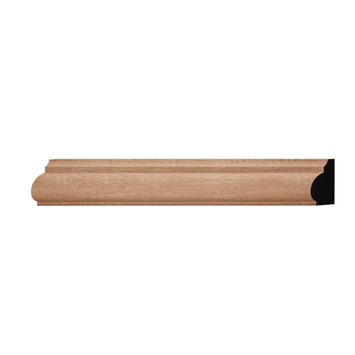 Ekena Millwork WM1201 11/16"D X 1 1/4"W X 96"L Americraft Solid Hardwood Stain Grade Base Cap Moulding - Image 37