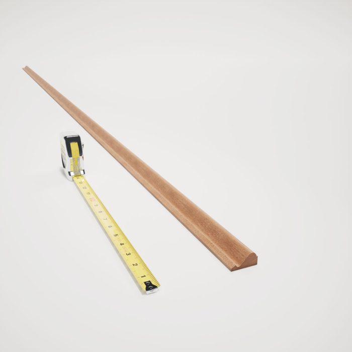 Ekena Millwork WM163 11/16"D X 1 3/8"W X 96"L Americraft Solid Hardwood Stain Grade Base Cap Moulding - Image 41