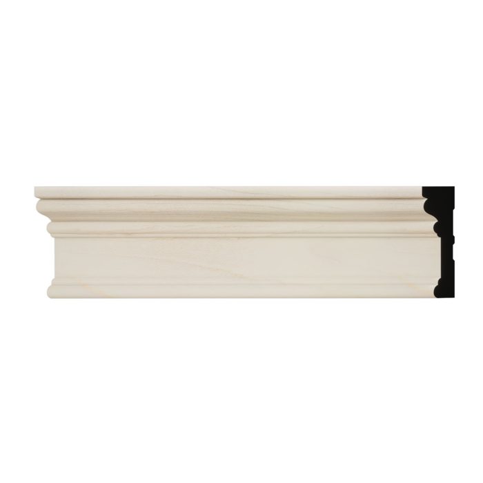 Ekena Millwork BRB3 11/16"D x 2 1/4"W x 96"L Americraft Solid Hardwood Stain Grade Baby Howe Casing Moulding - Image 13