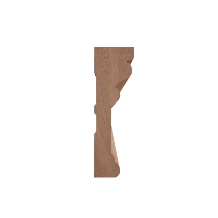 Ekena Millwork BRB3 11/16"D x 2 1/4"W x 96"L Americraft Solid Hardwood Stain Grade Baby Howe Casing Moulding - Image 40