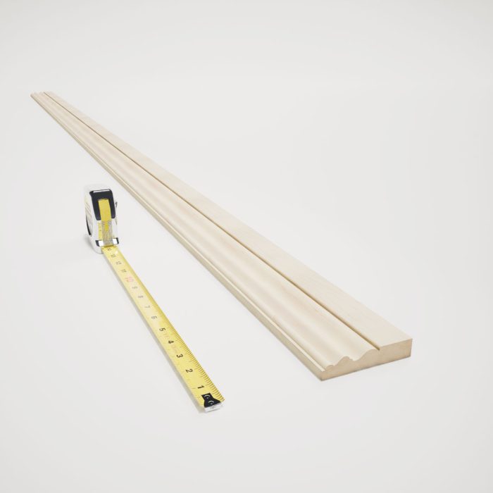 Ekena Millwork VICC 11/16"D x 3 1/2"W x 96"L Americraft Solid Hardwood Stain Grade Victorian Casing Moulding - Image 16