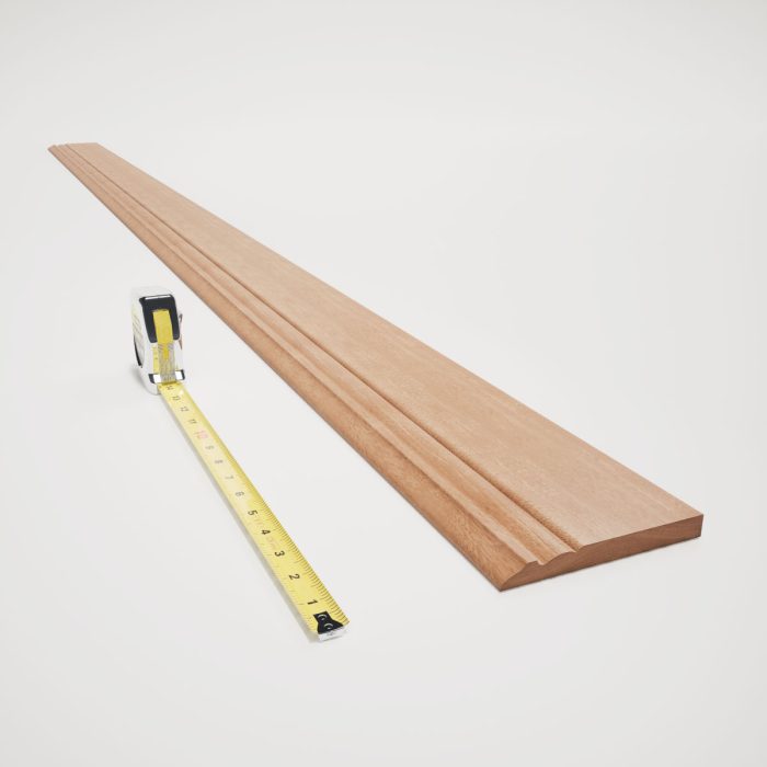 Ekena Millwork WM518 9/16"D X 5 1/4"W X 96"L Americraft Solid Hardwood Stain Grade Base Moulding - Image 41