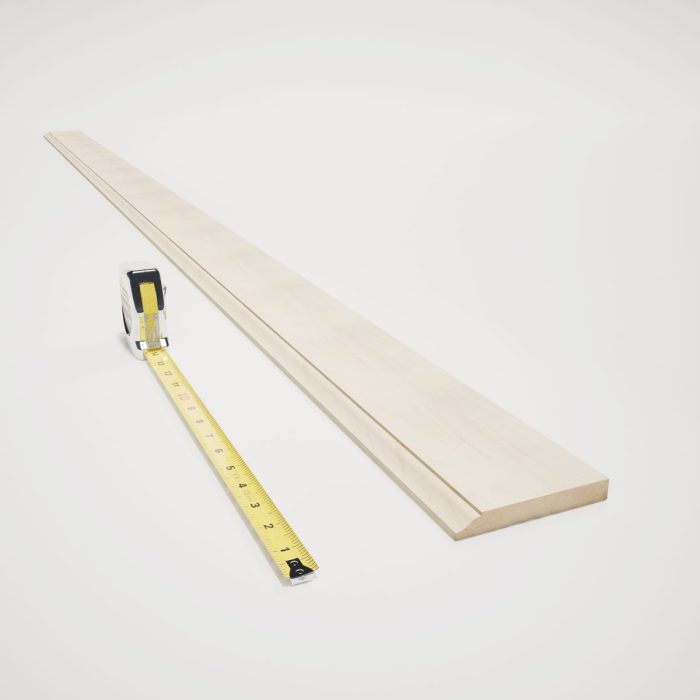 Ekena Millwork WM620 9/16"D X 4 1/4"W X 96"L Americraft Solid Hardwood Stain Grade Ogee Base Moulding - Image 16
