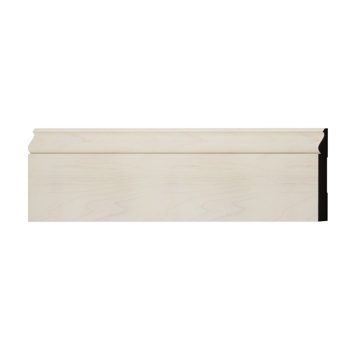 Ekena Millwork WM163E 9/16"D X 5 1/4"W X 96"L Americraft Solid Hardwood Stain Grade Base Moulding - Image 12