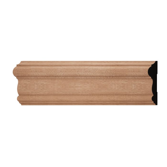 Ekena Millwork WM297 11/16"D X 3"W X 96"L Americraft Solid Hardwood Stain Grade Chair Rail Moulding - Image 37