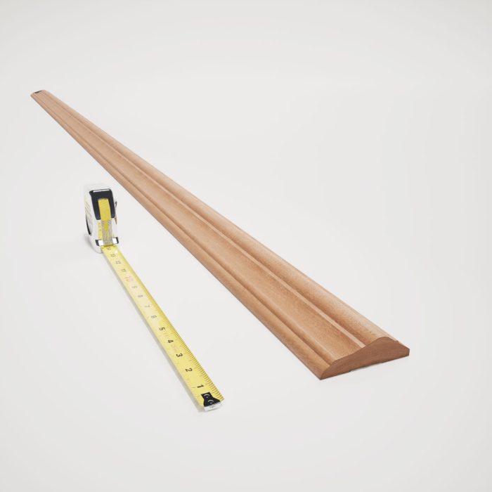 Ekena Millwork WM397 1"D X 3 1/2"W X 96"L Americraft Solid Hardwood Stain Grade Chair Rail Moulding - Image 41