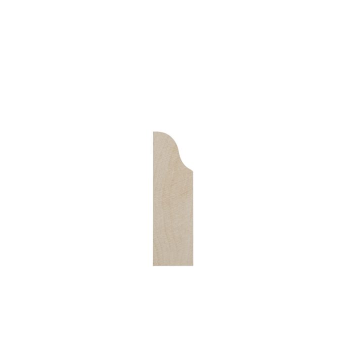 Ekena Millwork WM916 3/8"D X 1 1/4"W X 96"L Americraft Solid Hardwood Stain Grade Ogee Stop Moulding - Image 14