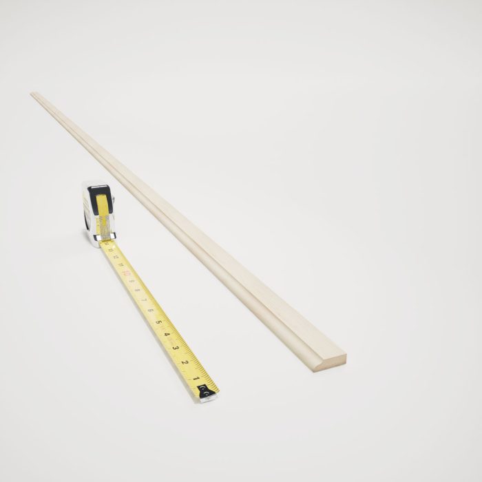 Ekena Millwork WM916 3/8"D X 1 1/4"W X 96"L Americraft Solid Hardwood Stain Grade Ogee Stop Moulding - Image 16