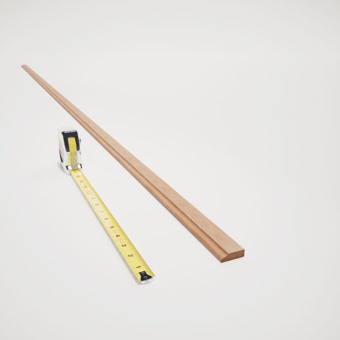 Ekena Millwork WM916 3/8"D X 1 1/4"W X 96"L Americraft Solid Hardwood Stain Grade Ogee Stop Moulding - Image 41