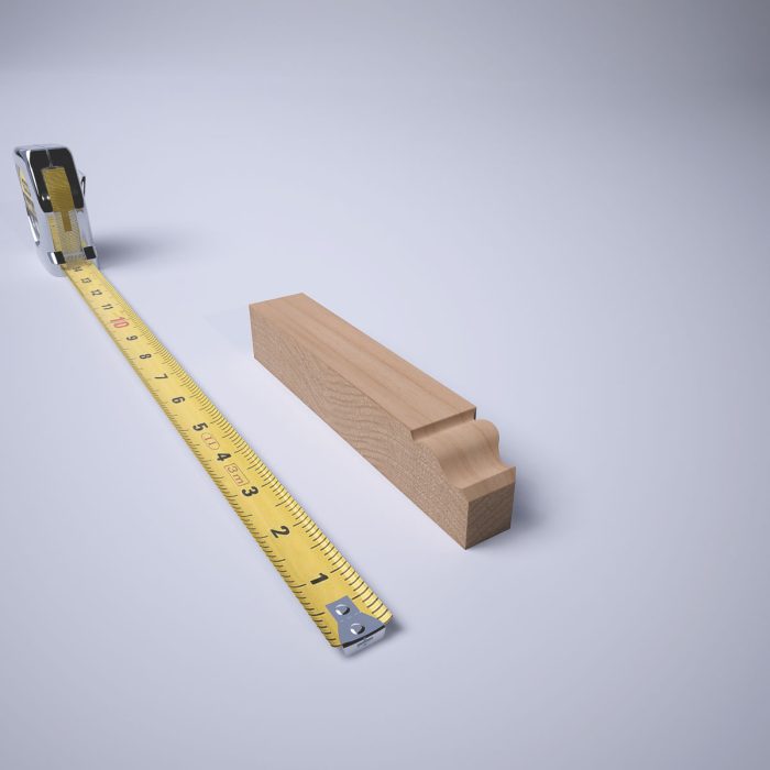 Ekena Millwork 1 1/8"W x 6 1/2"H x 1 1/8"P Americraft Solid Hardwood Stain Grade Universal Baseboard Inside Corner Block for Profiles up to 5 1/4"H x 1 1/8"P - Image 7