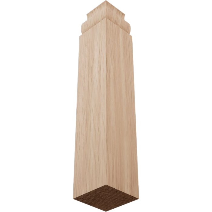Ekena Millwork 1 1/8"W x 6 1/2"H x 1 1/8"P Americraft Solid Hardwood Stain Grade Universal Baseboard Inside Corner Block for Profiles up to 5 1/4"H x 1 1/8"P - Image 12