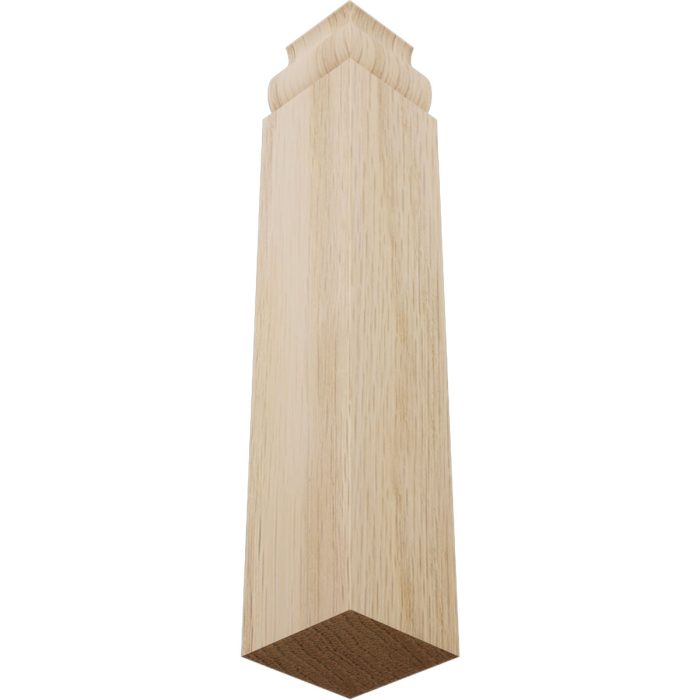 Ekena Millwork 1 1/8"W x 6 1/2"H x 1 1/8"P Americraft Solid Hardwood Stain Grade Universal Baseboard Inside Corner Block for Profiles up to 5 1/4"H x 1 1/8"P - Image 17