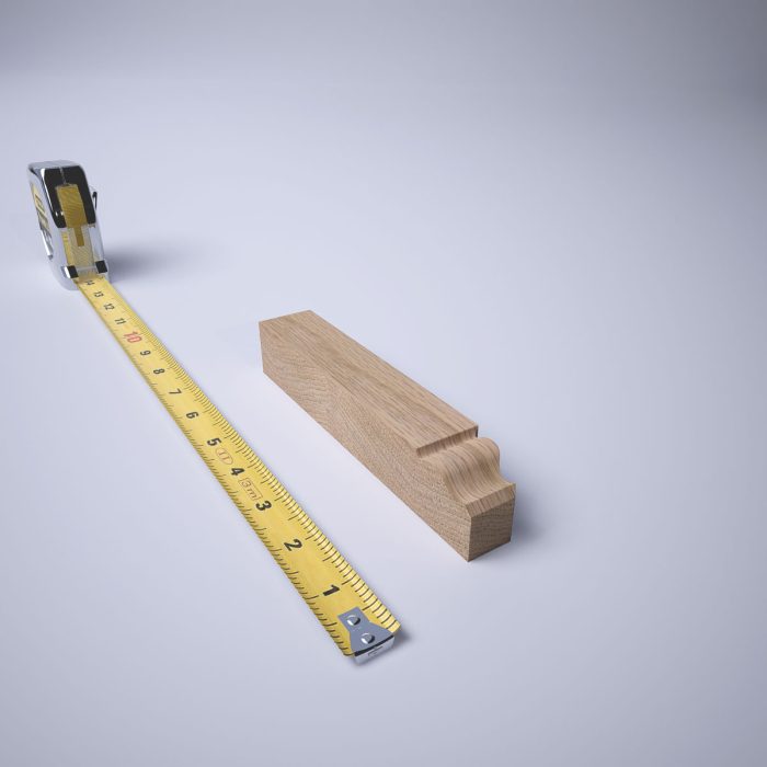 Ekena Millwork 1 1/8"W x 6 1/2"H x 1 1/8"P Americraft Solid Hardwood Stain Grade Universal Baseboard Inside Corner Block for Profiles up to 5 1/4"H x 1 1/8"P - Image 18