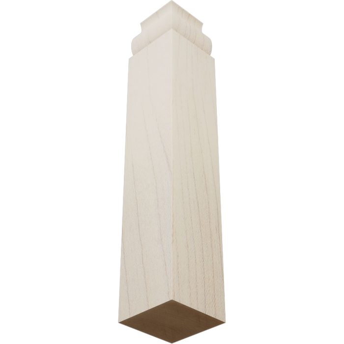 Ekena Millwork 1 1/8"W x 6 1/2"H x 1 1/8"P Americraft Solid Hardwood Stain Grade Universal Baseboard Inside Corner Block for Profiles up to 5 1/4"H x 1 1/8"P - Image 23
