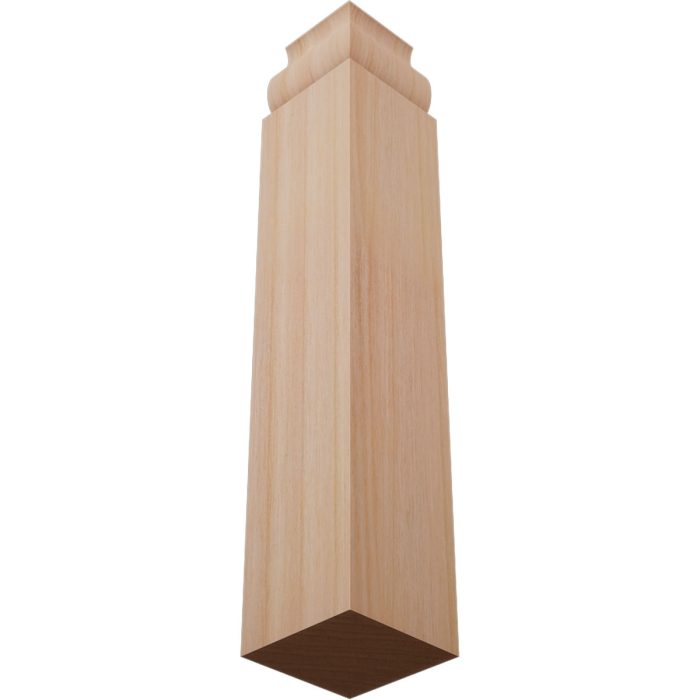 Ekena Millwork 1 1/8"W x 6 1/2"H x 1 1/8"P Americraft Solid Hardwood Stain Grade Universal Baseboard Inside Corner Block for Profiles up to 5 1/4"H x 1 1/8"P - Image 29