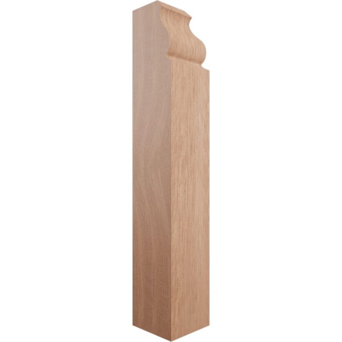 Ekena Millwork 1 1/8"W x 6 1/2"H x 1 1/8"P Americraft Solid Hardwood Stain Grade Universal Baseboard Inside Corner Block for Profiles up to 5 1/4"H x 1 1/8"P - Image 33