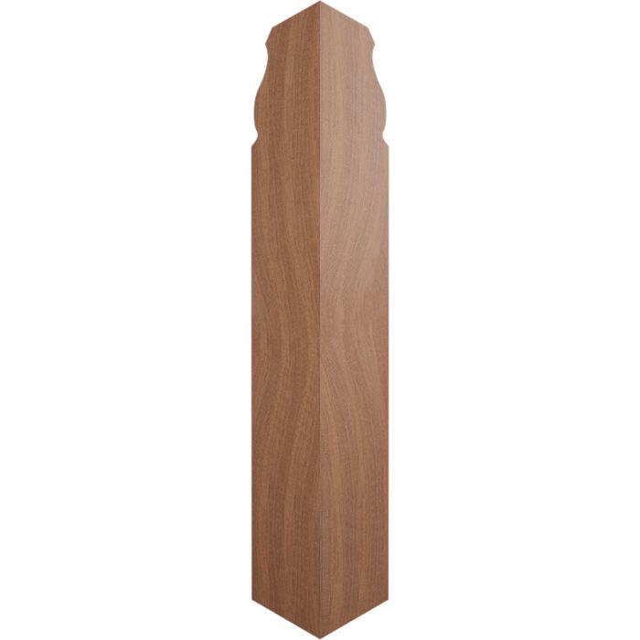 Ekena Millwork 1 1/8"W x 6 1/2"H x 1 1/8"P Americraft Solid Hardwood Stain Grade Universal Baseboard Inside Corner Block for Profiles up to 5 1/4"H x 1 1/8"P - Image 34