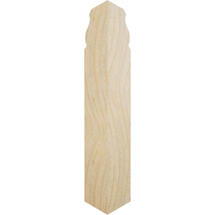 Ekena Millwork 1 1/8"W x 6 1/2"H x 1 1/8"P Americraft Solid Hardwood Stain Grade Universal Baseboard Inside Corner Block for Profiles up to 5 1/4"H x 1 1/8"P - Image 40