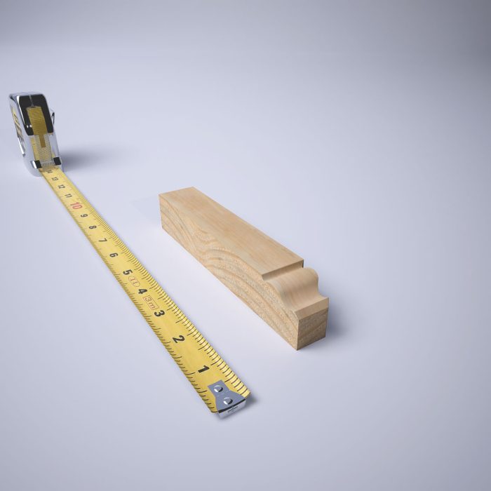 Ekena Millwork 1 1/8"W x 6 1/2"H x 1 1/8"P Americraft Solid Hardwood Stain Grade Universal Baseboard Inside Corner Block for Profiles up to 5 1/4"H x 1 1/8"P - Image 42