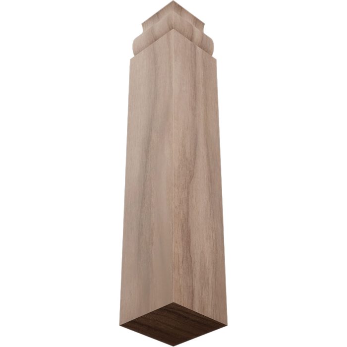 Ekena Millwork 1 1/8"W x 6 1/2"H x 1 1/8"P Americraft Solid Hardwood Stain Grade Universal Baseboard Inside Corner Block for Profiles up to 5 1/4"H x 1 1/8"P - Image 47