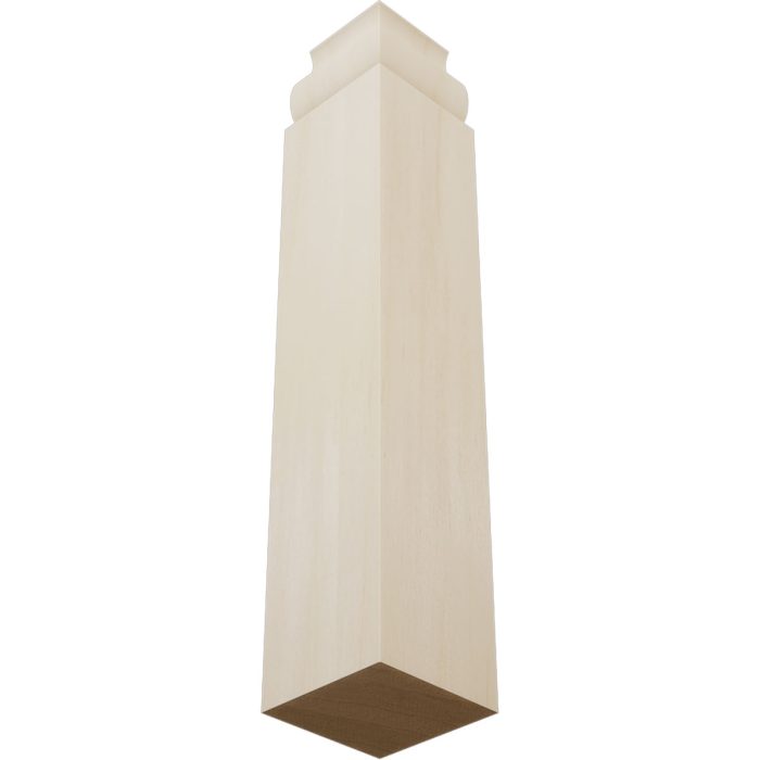 Ekena Millwork 1 1/8"W x 6 1/2"H x 1 1/8"P Americraft Solid Hardwood Stain Grade Universal Baseboard Inside Corner Block for Profiles up to 5 1/4"H x 1 1/8"P - Image 53