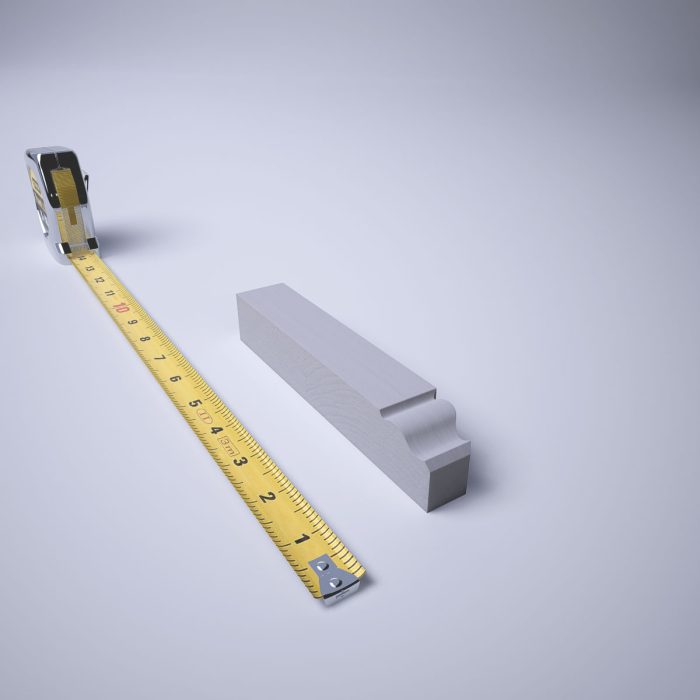 Ekena Millwork 1 1/8"W x 6 1/2"H x 1 1/8"P Americraft Solid Hardwood Stain Grade Universal Baseboard Inside Corner Block for Profiles up to 5 1/4"H x 1 1/8"P - Image 60