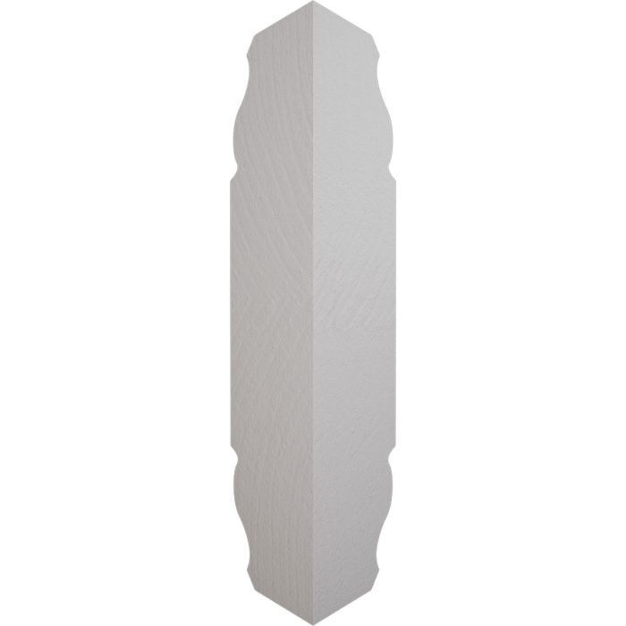 Ekena Millwork 1 1/8"W X 5 3/32"H X 1 1/8"P Americraft Solid Hardwood Stain Grade Universal Baseboard Inside Corner Block For Chair Rail Profiles Up T0 2 9/16"H X 1 1/8"P - Image 75