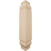Americraft MIC01X06SB3 Solid Stain Grade Universal Inside Corner Block