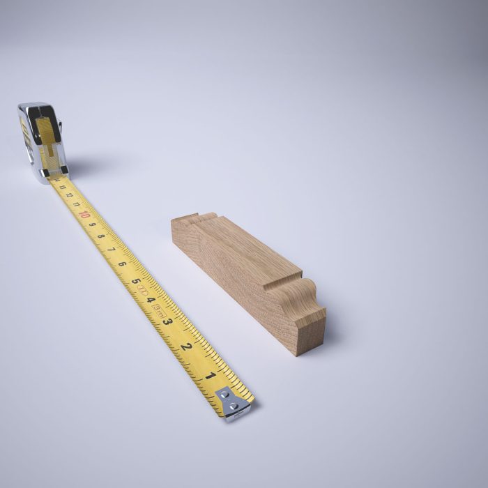 Ekena Millwork 1 1/8"W x 6 3/32"H x 1 1/8"P Americraft Solid Hardwood Stain Grade Universal Baseboard Inside Corner Block for Chair Rail Profiles up to 3 9/16"H x 1 1/8"P - Image 19