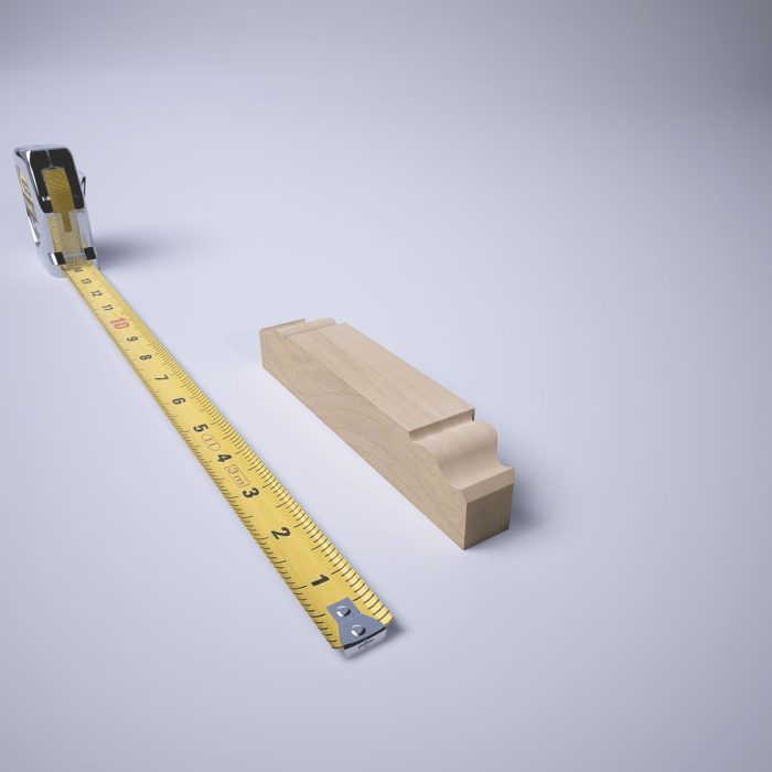 Ekena Millwork 1 1/8"W x 6 3/32"H x 1 1/8"P Americraft Solid Hardwood Stain Grade Universal Baseboard Inside Corner Block for Chair Rail Profiles up to 3 9/16"H x 1 1/8"P - Image 55