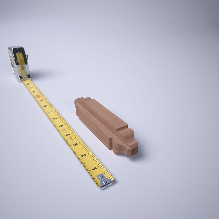 Ekena Millwork 1 1/8"W X 6 3/32"H X 1 1/8"P Americraft Solid Hardwood Stain Grade Universal Baseboard Outside Corner Block for Chair Rail Profiles Up To 3 9/16"H X 1 1/8"P - Image 39