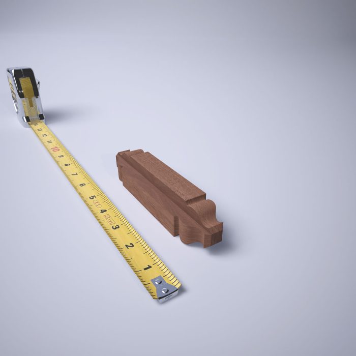 Ekena Millwork 1 1/8"W X 6 3/32"H X 1 1/8"P Americraft Solid Hardwood Stain Grade Universal Baseboard Outside Corner Block for Chair Rail Profiles Up To 3 9/16"H X 1 1/8"P - Image 48