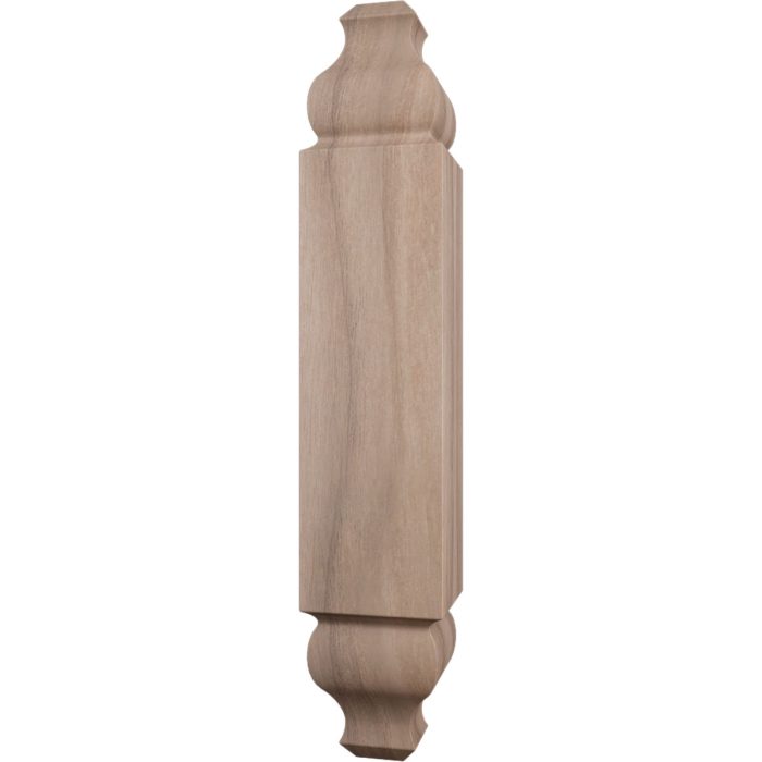 Ekena Millwork 1 1/8"W X 6 3/32"H X 1 1/8"P Americraft Solid Hardwood Stain Grade Universal Baseboard Outside Corner Block for Chair Rail Profiles Up To 3 9/16"H X 1 1/8"P - Image 60