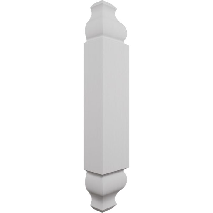 Ekena Millwork 1 1/8"W X 6 3/32"H X 1 1/8"P Americraft Solid Hardwood Stain Grade Universal Baseboard Outside Corner Block for Chair Rail Profiles Up To 3 9/16"H X 1 1/8"P - Image 77
