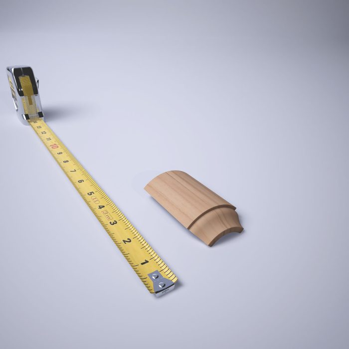 Ekena Millwork 3 1/4"H X 1 5/16"P WM623 Americraft Solid Hardwood Stain Grade Bullnose Outside Corner Moulding - Image 7