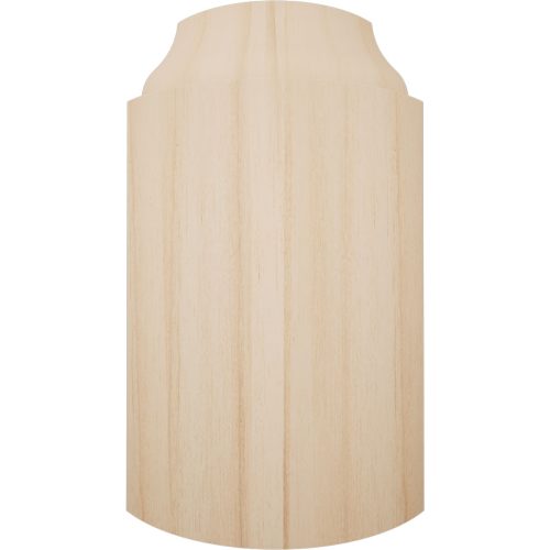 Americraft WM623 Solid Stain Grade Bullnose Outside Corner Moulding