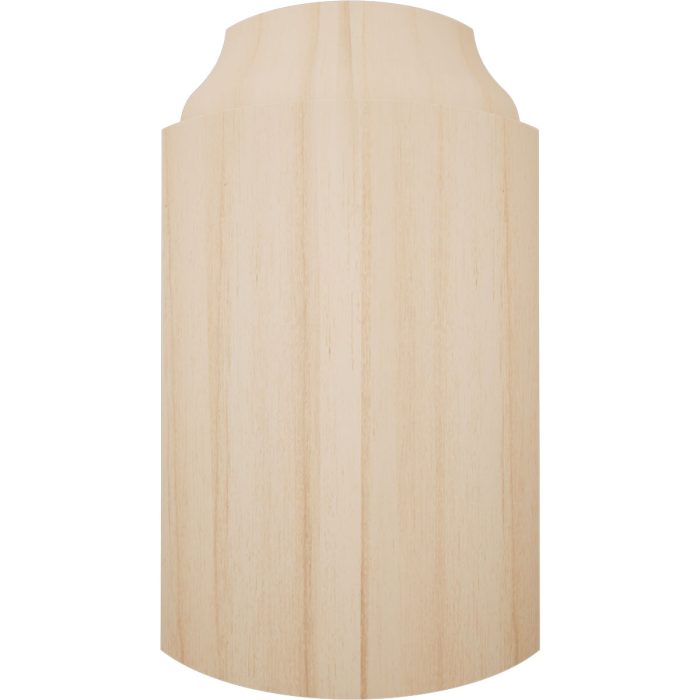 Americraft WM623 Solid Stain Grade Bullnose Outside Corner Moulding