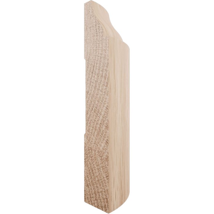 Ekena Millwork 3 1/4"H X 1 5/16"P WM623 Americraft Solid Hardwood Stain Grade Bullnose Outside Corner Moulding - Image 12