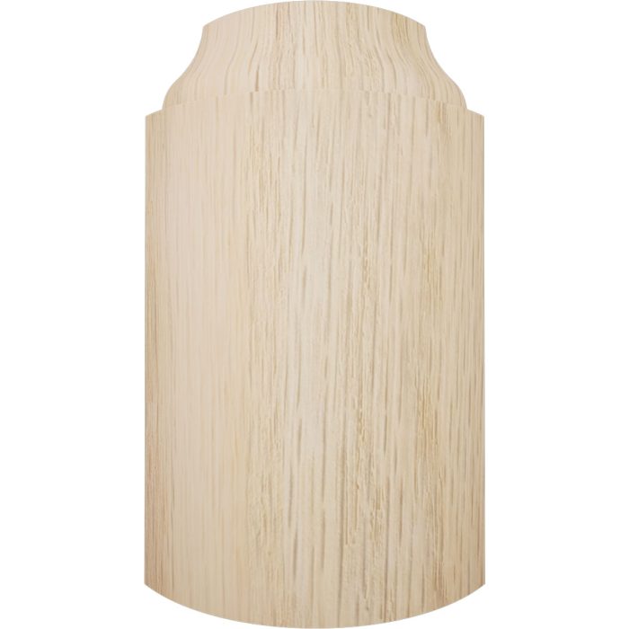 Ekena Millwork 3 1/4"H X 1 5/16"P WM623 Americraft Solid Hardwood Stain Grade Bullnose Outside Corner Moulding - Image 18