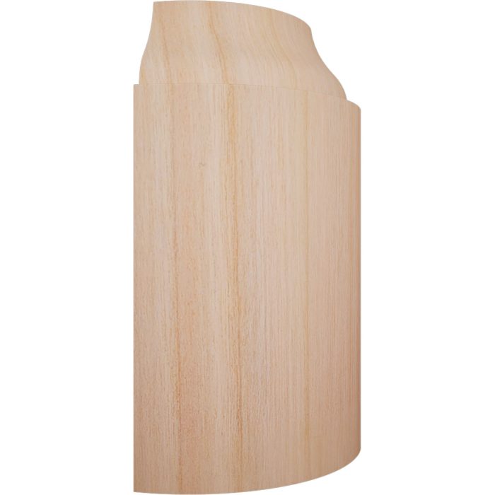 Ekena Millwork 3 1/4"H X 1 5/16"P WM623 Americraft Solid Hardwood Stain Grade Bullnose Outside Corner Moulding - Image 35