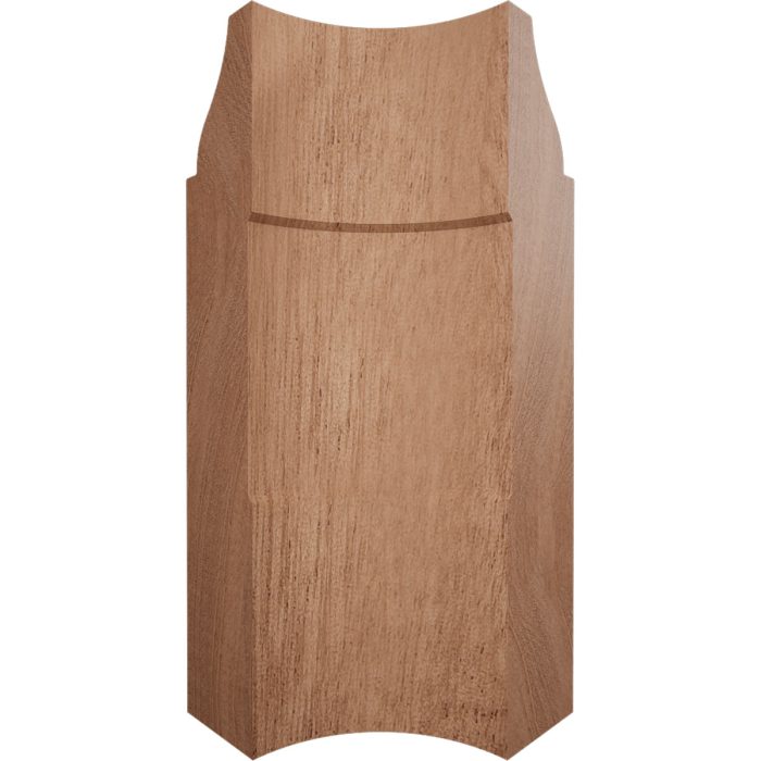 Ekena Millwork 3 1/4"H X 1 5/16"P WM623 Americraft Solid Hardwood Stain Grade Bullnose Outside Corner Moulding - Image 45