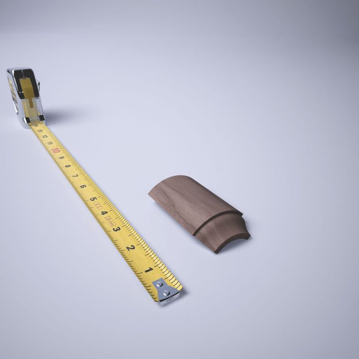 Ekena Millwork 3 1/4"H X 1 5/16"P WM623 Americraft Solid Hardwood Stain Grade Bullnose Outside Corner Moulding - Image 63