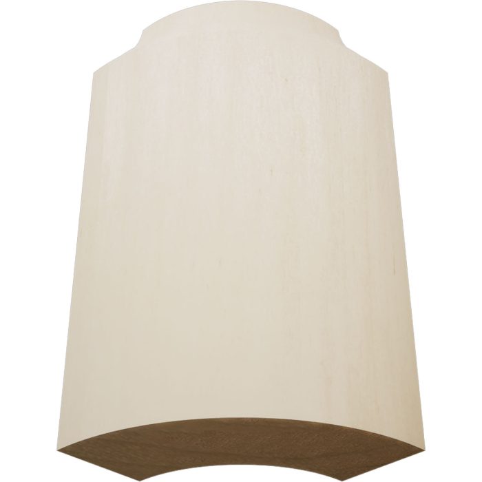 Ekena Millwork 3 1/4"H X 1 5/16"P WM623 Americraft Solid Hardwood Stain Grade Bullnose Outside Corner Moulding - Image 70