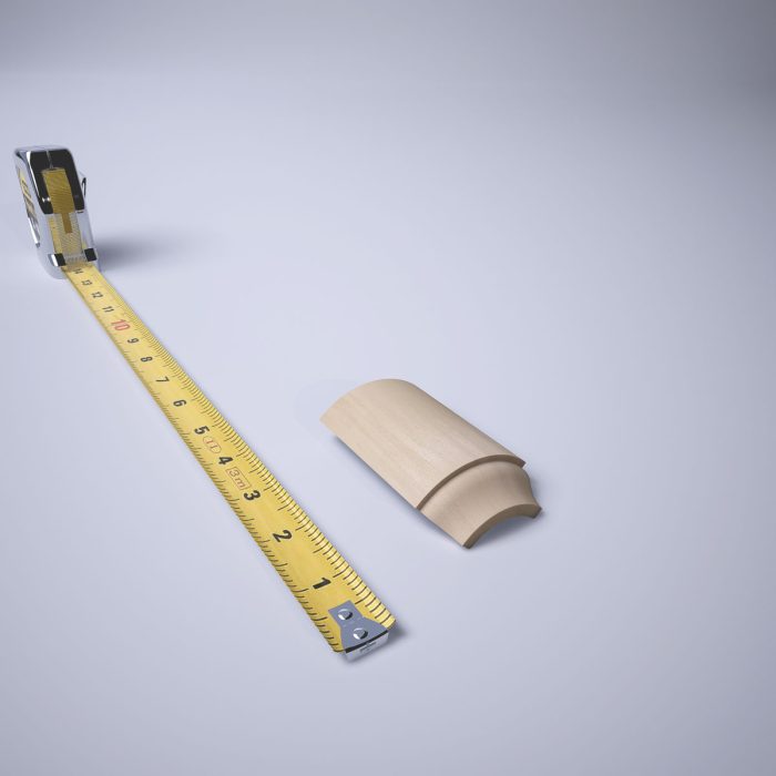 Ekena Millwork 3 1/4"H X 1 5/16"P WM623 Americraft Solid Hardwood Stain Grade Bullnose Outside Corner Moulding - Image 71